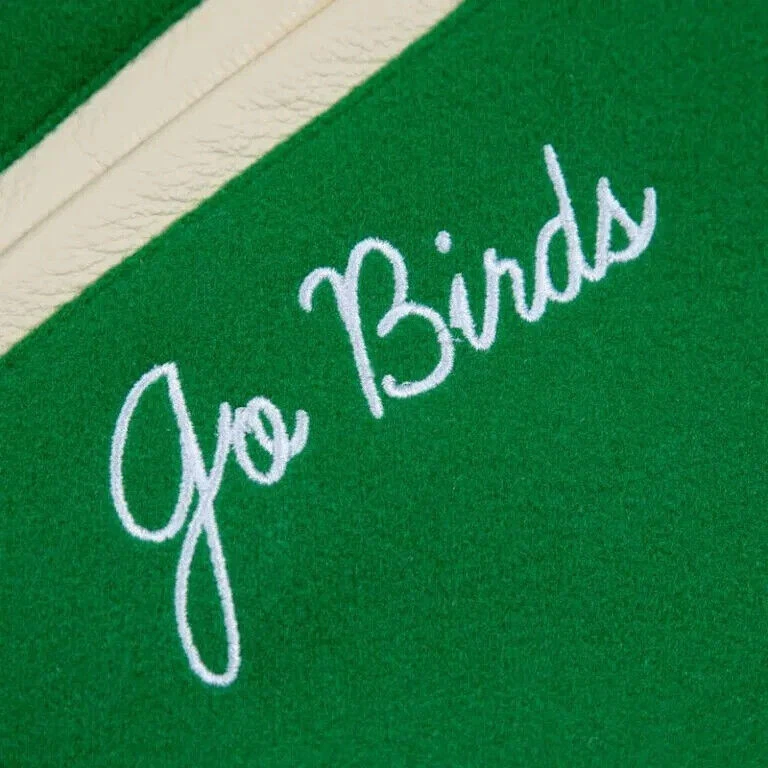 Philadelphia Eagles Go Birds Golf Wang Kelly Green Varsity Jacket