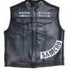 Men’s Sons of Anarchy Jax Teller SOA Leather Biker Vest