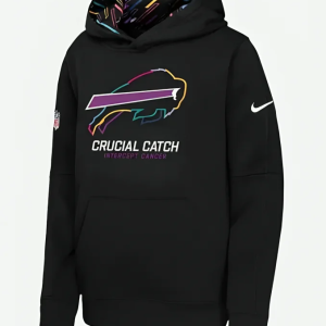 Women's Buffalo Bills 2024 Crucial Catch Club Pullover Hoodie