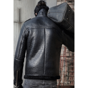 Men’s B3 RAF Aviator Sheepskin Shearling Leather Jacket
