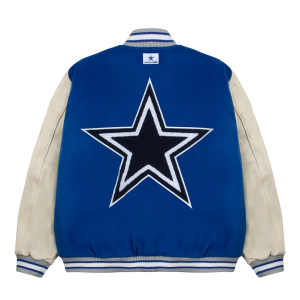Men's Dallas Cowboys GOLF WANG Letterman Jacket