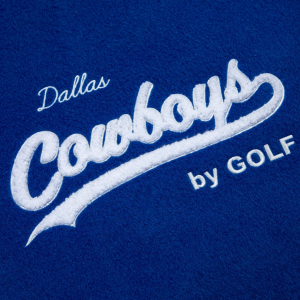 Men's Dallas Cowboys GOLF WANG Letterman Jacket