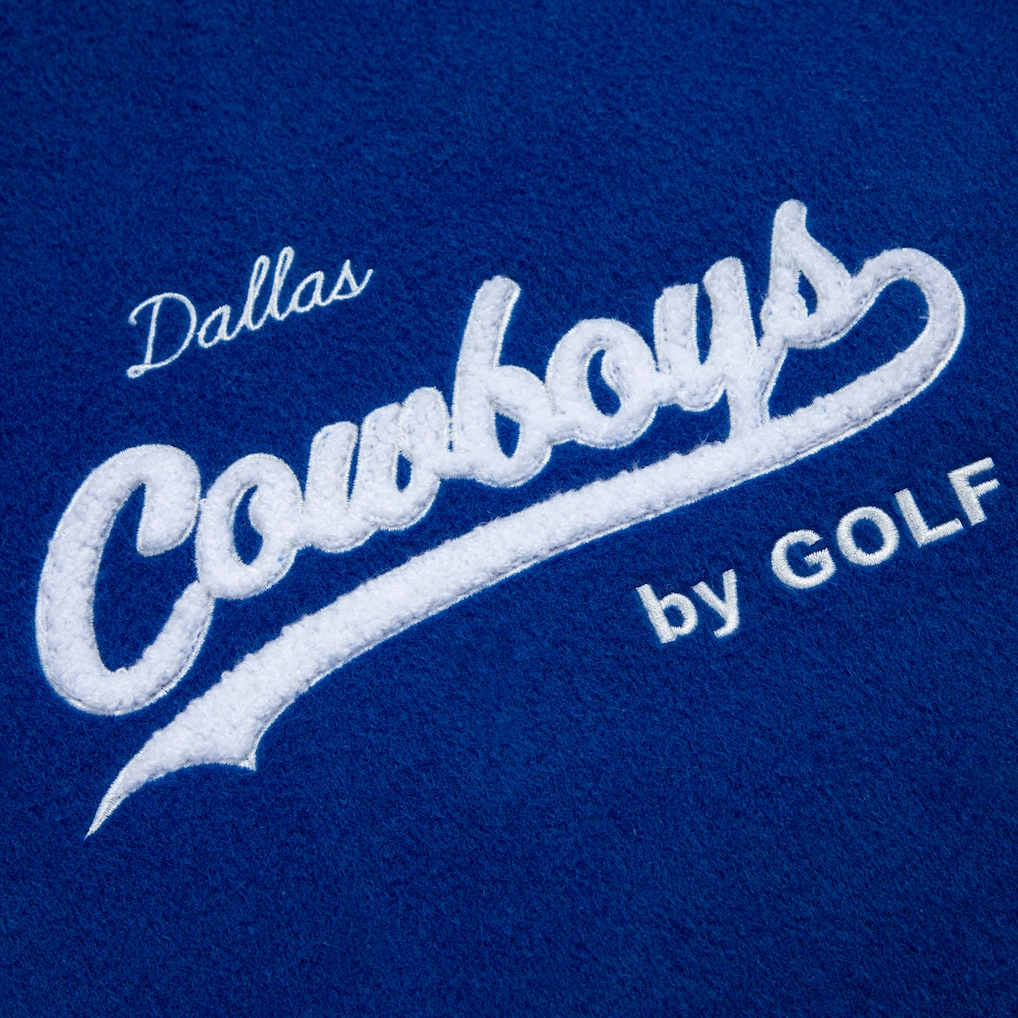 Men's Dallas Cowboys GOLF WANG Letterman Jacket