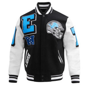 Men’s Detroit Lions Mashup Varsity Jacket