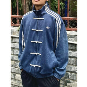 Chinese New Year Blue Adidas Tang Jacket