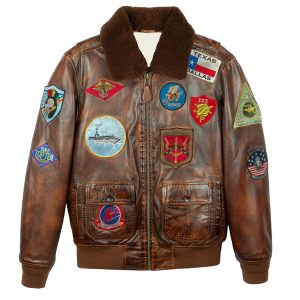 Mens-Top-Gun-Maverick-G-1-Leather-Flight-Jacket