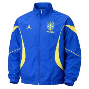 Fifa World Cup 2026 Brazil Nike Jordan Jacket Blue