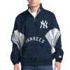 NY Yankees Cooperstown Chief Navy Half-Zip Pullover Men