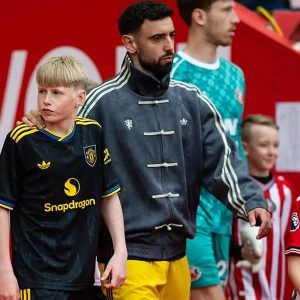 Manchester United Adidas Chinese New Year Grey Jacket 2026