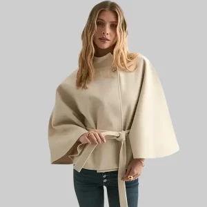Nelly Fancy Poncho Coat