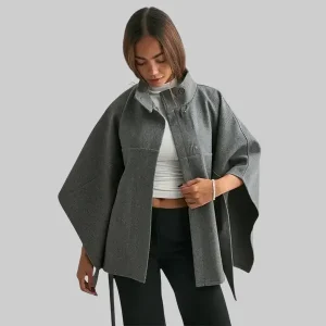 Nelly Fancy Poncho Jacket