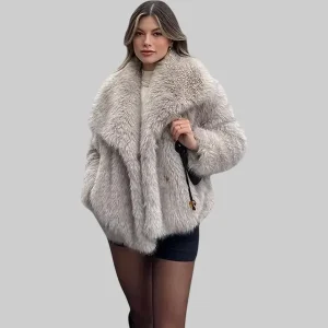 4360-240 Zara Faux Fur Jacket