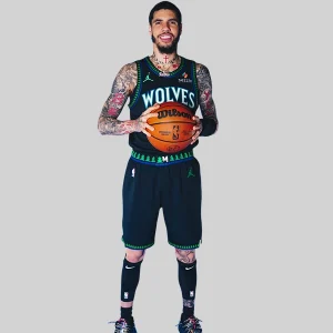 Black Lamelo Ball Jersey minnesota timberwolves