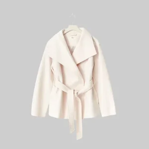 09 Gina Tricot High Neck Short Jacket White