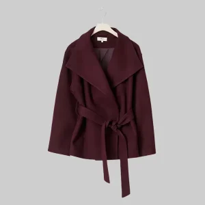 Gina-Tricot-High-Neck-Short-Jacket-In-Purple