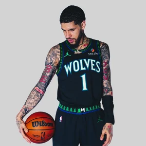 Lamelo Ball Timberwolves Jersey Number 1