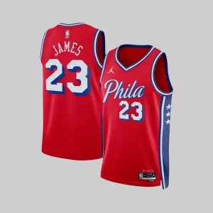 LeBron James 76ers Jordan Jersey