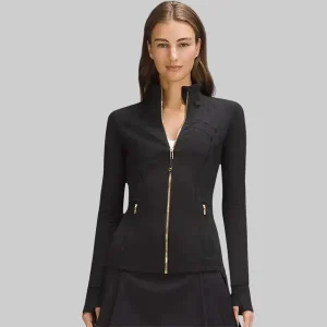 Black And Gold Lululemon Jacket