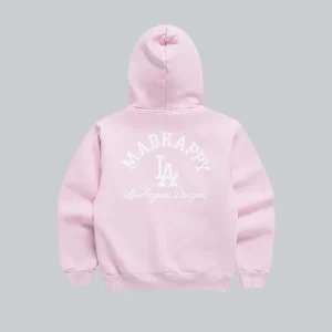 Madhappy-Dodgers-Hoodie-Pink