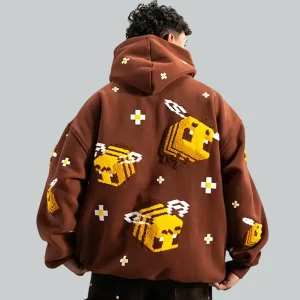 Unisex-Minecraft-Bee-Hoodie