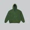 Minecraft Sketch Green Hoodie
