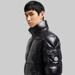 Moncler Maya Black Puffer Jacket
