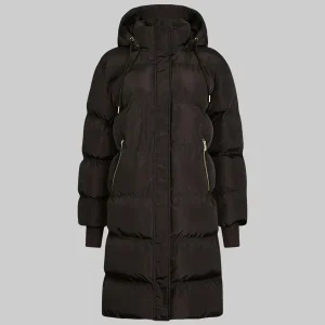 Dark_Brown_Lucette_Puffer_Jacket_Coat_Neo_Noir