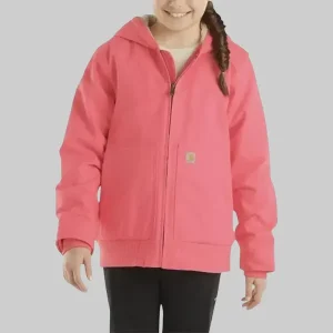 Womens_Pink_Carhartt_Sherpa_Lined_Hooded_Active_Jacket.