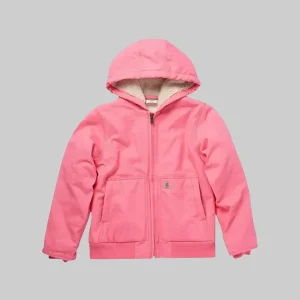 Pink Sherpa Carhartt Jacket