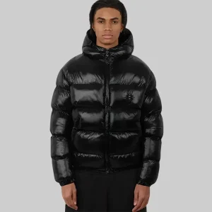 SUVENE_Black_Puffer_Jacket_Women
