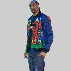 CinemaCon 2026 Snoop Dogg Varsity Jacket.