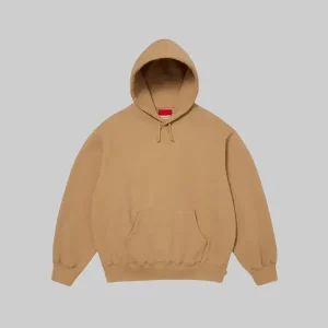 Supreme_Applique_Brown_Hoodie