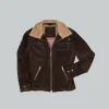 Ugg Belfast Suede Bomber Jacket