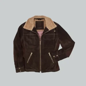 Ugg Belfast Suede Bomber Jacket