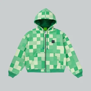Very Cool x Minecraft The Creeper Hooded Jacket