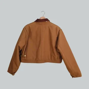 Vintage-Carhartt-X-NY-Yankees-Crop-Jacket-Tan-Brown.