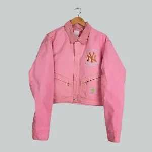 Vintage NY Yankees Crop Jacket