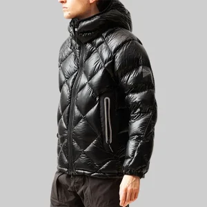 And_Wander_Diamond_Stitch_Black_Down_Jacket.