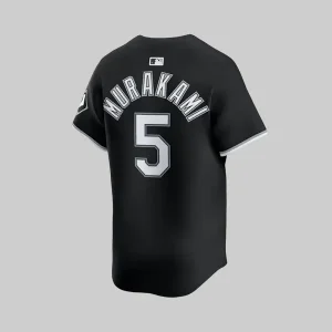 Munetaka-Murakami-Chicago-White-Sox-Jersey-Black.