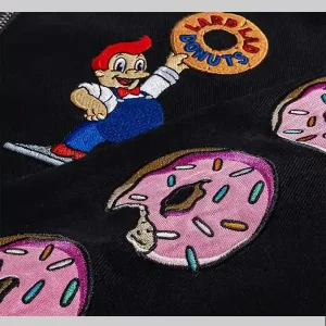 Shoe-Palace-Donuts-Black-Work-Jacket