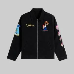 The Simpsons x Shoe Palace Donuts Work Jacket