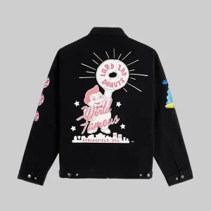 The-simpsons-x-shoe-palace-donuts-work-jacket-black