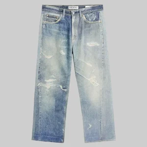 blue our legacy Digital Denim Print jeans third cut