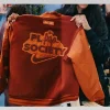 A’ja Wilson Playa Society x Nike Brown Varsity Jacket