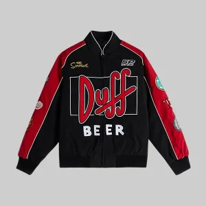 The Simpsons x Shoe Palace Duff Man Racing Jacket