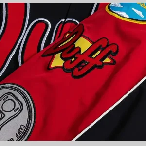 The-Simpsons-x-Shoe-Palace-Duff-Man-Red-Racing-Jacket