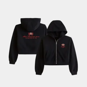 Abercrombie 49ers YPB On The Go 6AM Full-Zip Hoodie