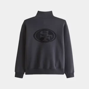 San-Francisco-49ers-Abercrombie-YPB-neoKNIT-MAX-Half-Zip-Sweatshirt