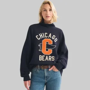 Abercrombie Bears Funnel Neck Sweatshirt