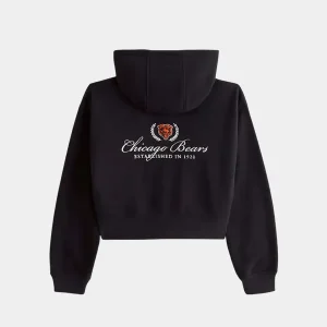 Womens-Abercrombie-Fitch-Navy-Chicago-Bears-YPB-On-The-Go-6AM-Full-Zip-Hoodie